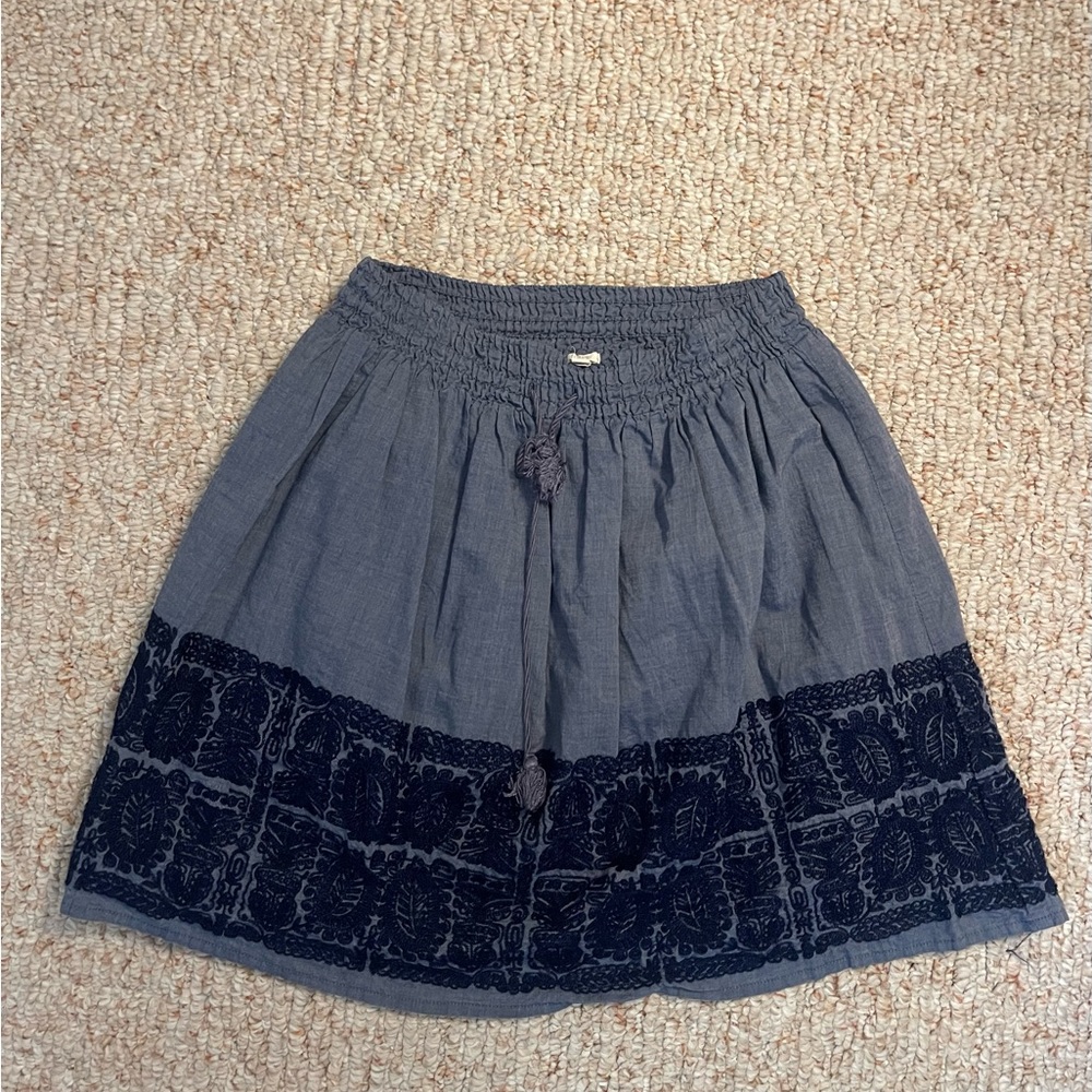 J. Crew denim A-Line Skirt